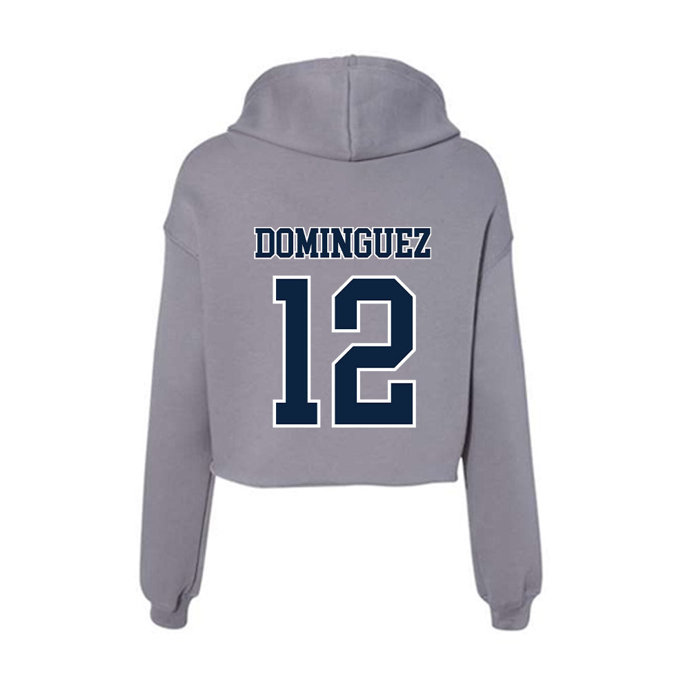 Xavier - NCAA Men's Basketball : Ruben Dominguez - Women's Crop Fleece Hoodie-1