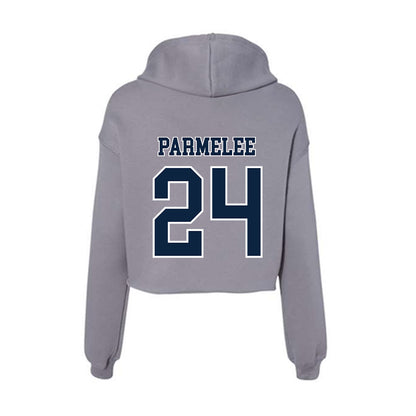 Xavier - NCAA Women's Soccer : Cassidy Parmelee - Women's Crop Fleece Hoodie-1