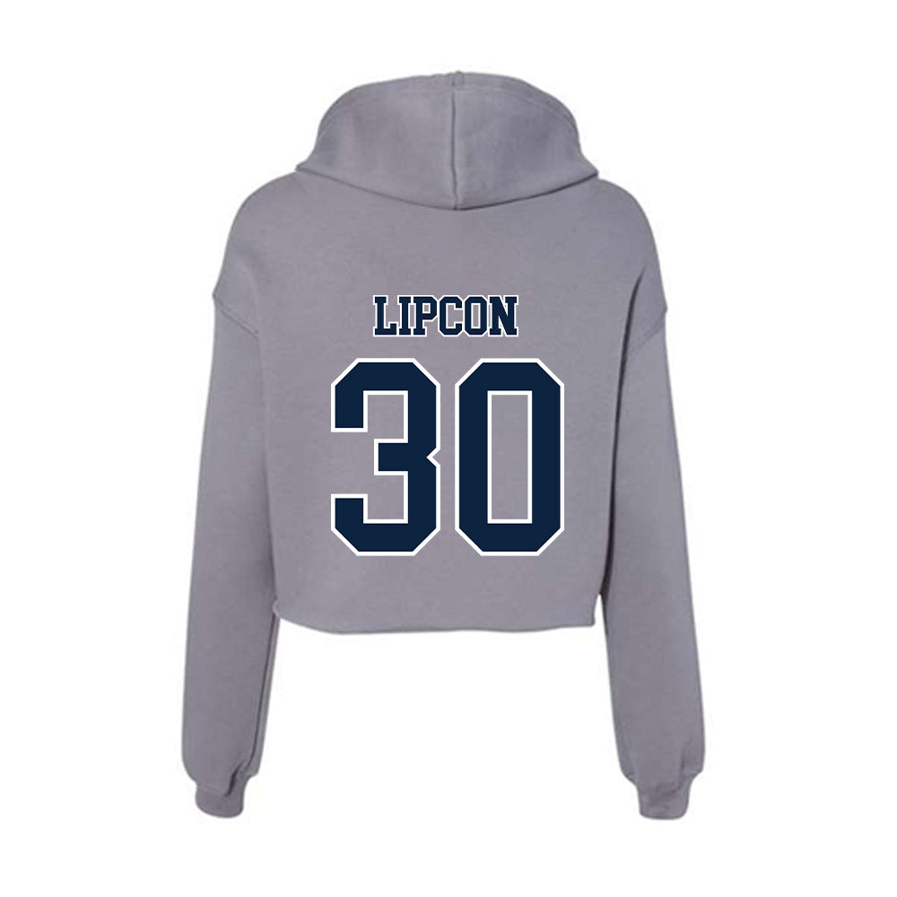 Xavier - NCAA Women's Soccer : Sami Lipcon - Women's Crop Fleece Hoodie-1