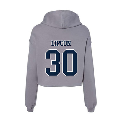 Xavier - NCAA Women's Soccer : Sami Lipcon - Women's Crop Fleece Hoodie-1