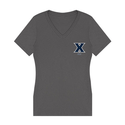 Xavier - NCAA Women's Golf : Ivanna Flores - Women's V-Neck T-Shirt-0