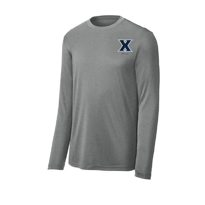 Xavier - NCAA Men's Soccer : Immanuel Wayoro - Activewear Long Sleeve T-Shirt-0