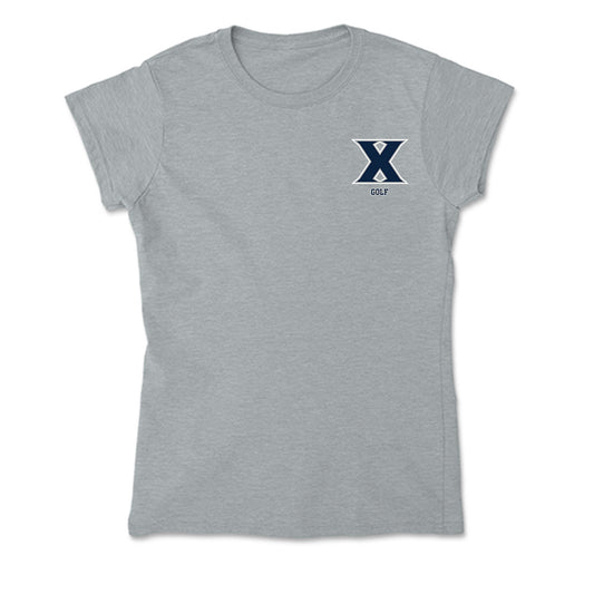 Xavier - NCAA Men's Golf : AJ Wilhelm - Soft Style Women’s T-Shirt-0