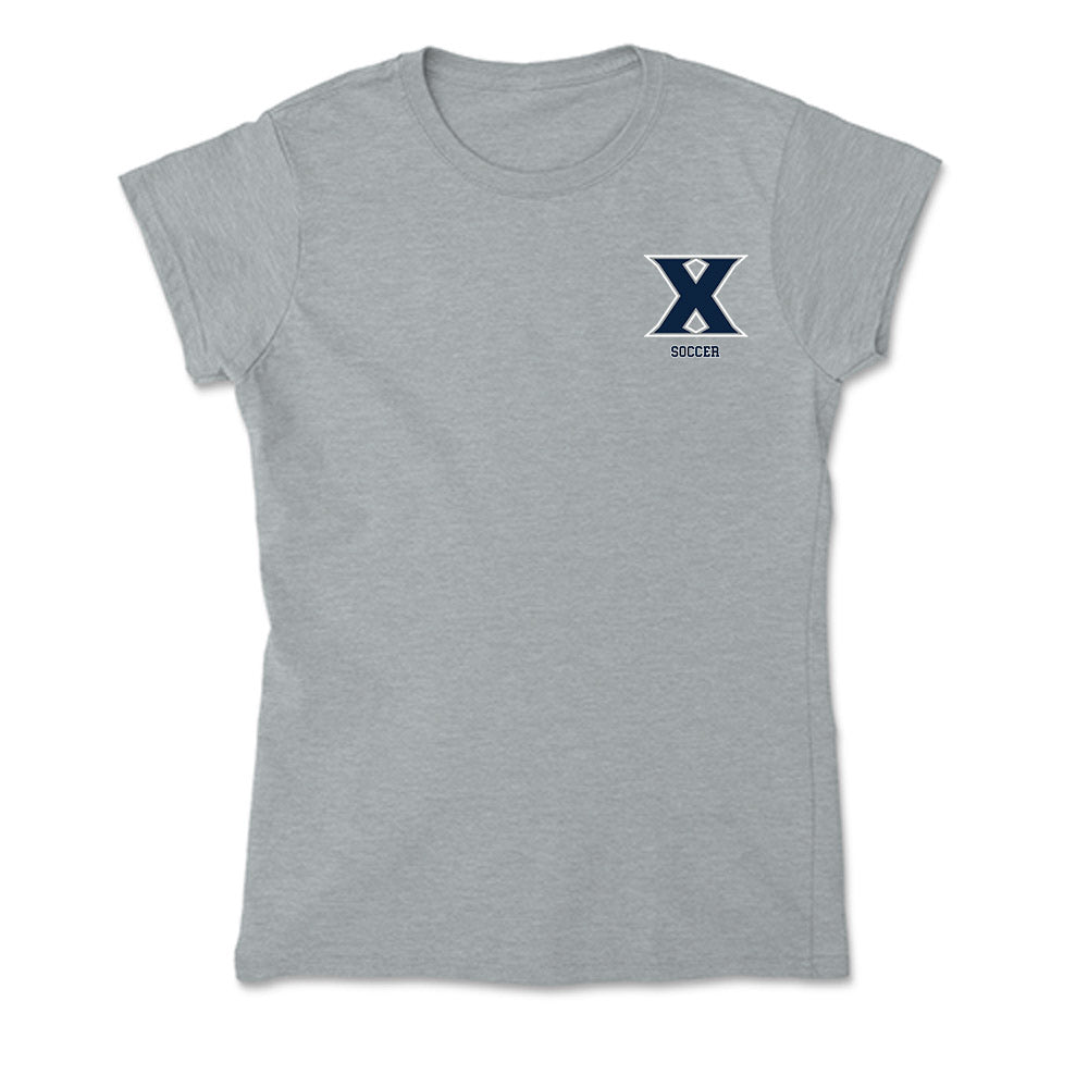 Xavier - NCAA Women's Soccer : Fiona Skwierawski - Soft Style Women’s T-Shirt-0