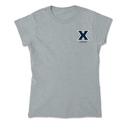 Xavier - NCAA Women's Lacrosse : Clare Goodrich - Soft Style Women’s T-Shirt-0
