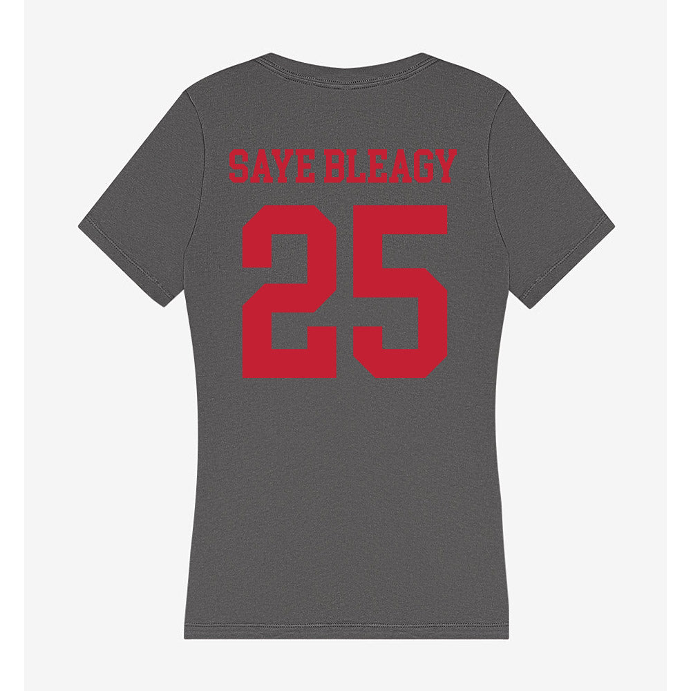 Seattle - NCAA Men's Soccer : Allen Saye Bleagy - Women's V-Neck T-Shirt-1