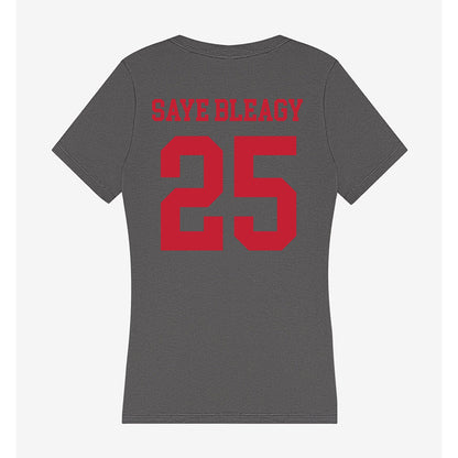 Seattle - NCAA Men's Soccer : Allen Saye Bleagy - Women's V-Neck T-Shirt-1