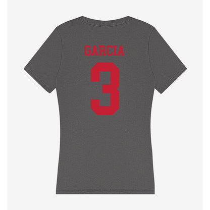 Seattle - NCAA Women's Volleyball : Clara Garcia - Women's V-Neck T-Shirt-1