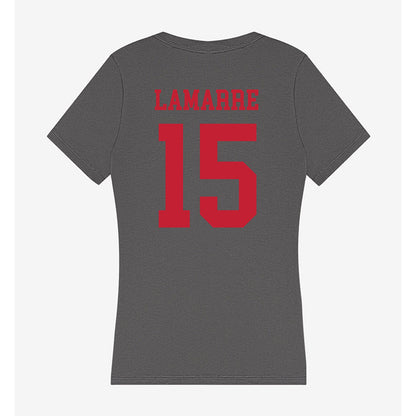 Seattle - NCAA Women's Soccer : Sonia Lamarre - Women's V-Neck T-Shirt-1