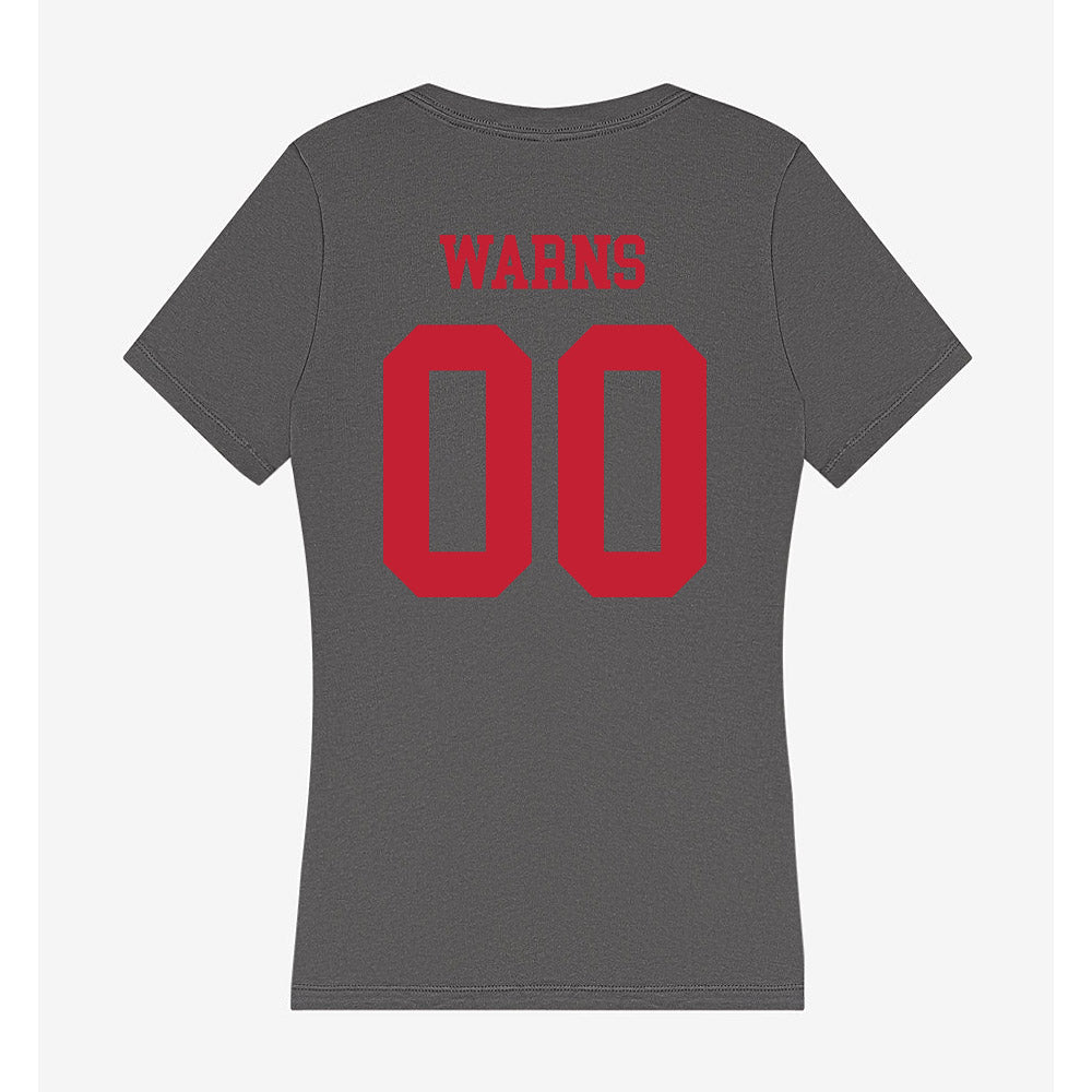 Seattle - NCAA Women's Soccer : Peyton Warns - Women's V-Neck T-Shirt-1