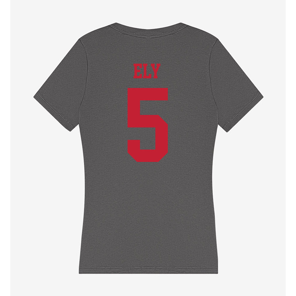 Seattle - NCAA Softball : Bella Ely - Women's V-Neck T-Shirt-1