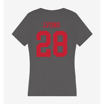 Seattle - NCAA Women's Soccer : Amira Lyons - Women's V-Neck T-Shirt-1