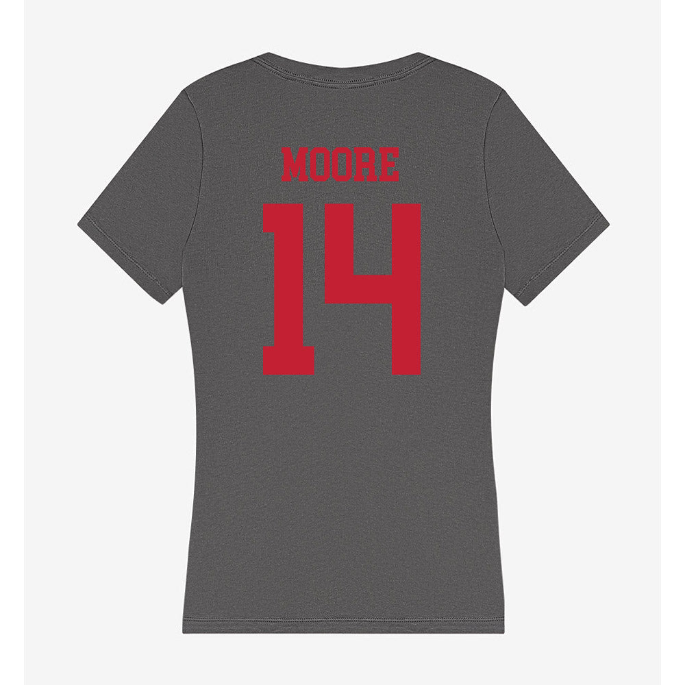Seattle - NCAA Women's Volleyball : Linnaea Moore - Women's V-Neck T-Shirt-1