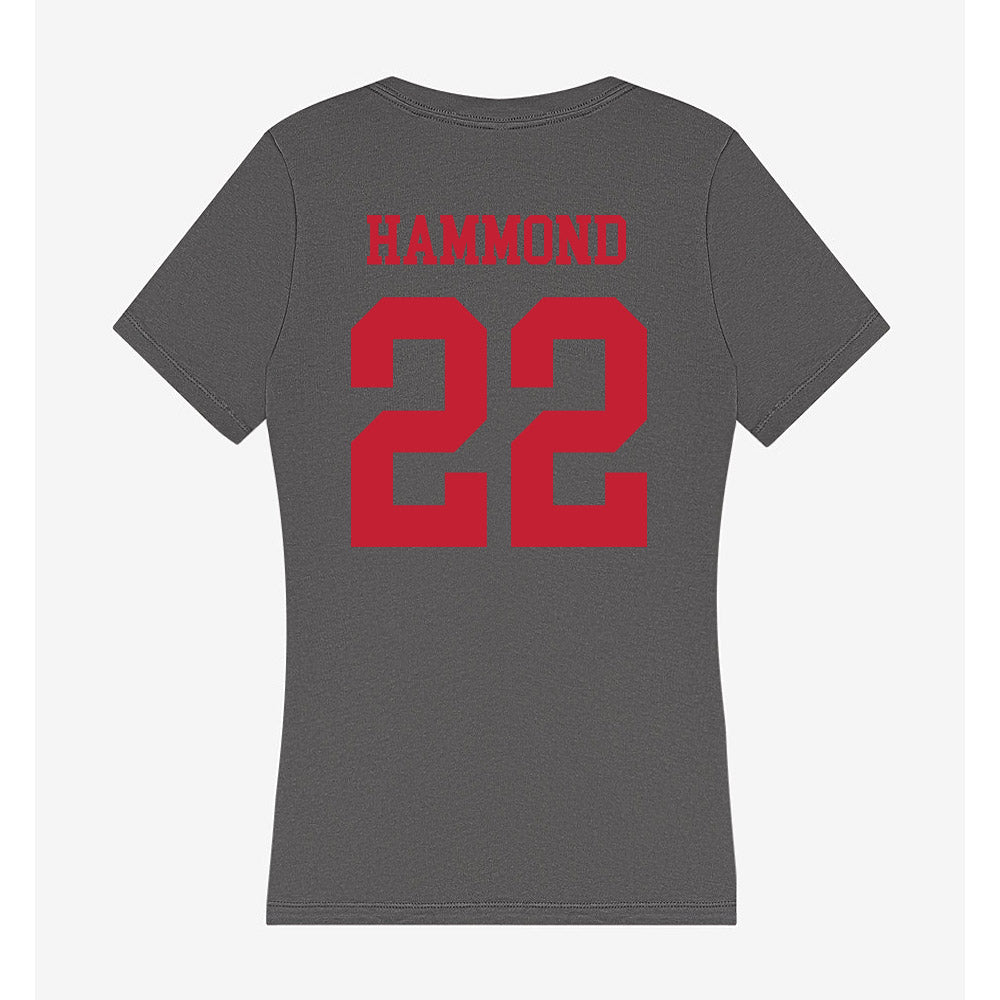 Seattle - NCAA Men's Soccer : Luke Hammond - Women's V-Neck T-Shirt-1