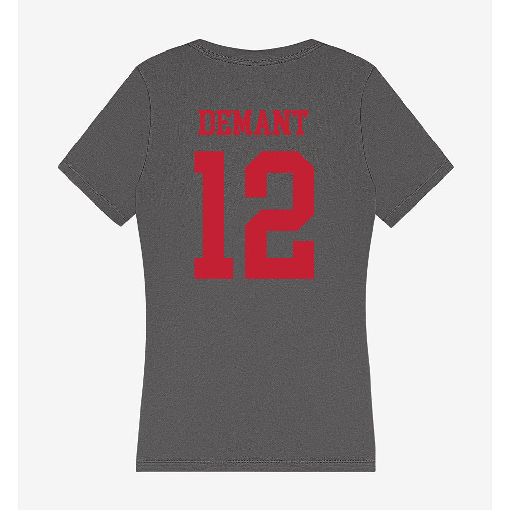 Seattle - NCAA Women's Volleyball : Janae Demant - Women's V-Neck T-Shirt-1