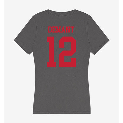 Seattle - NCAA Women's Volleyball : Janae Demant - Women's V-Neck T-Shirt-1