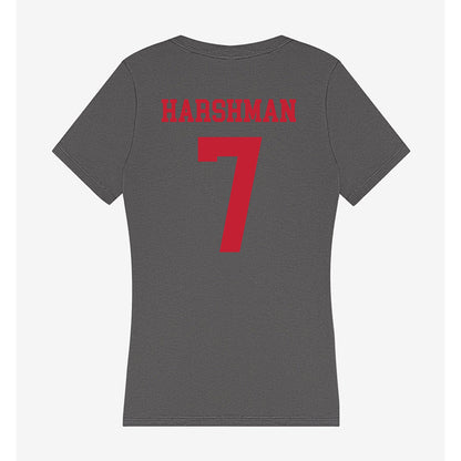 Seattle - NCAA Men's Basketball : Jeremiah Harshman - Women's V-Neck T-Shirt-1