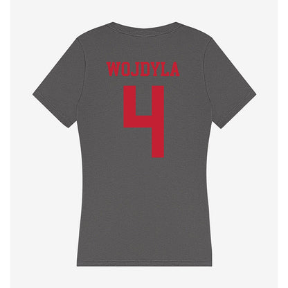 Seattle - NCAA Men's Soccer : Dylan Wojdyla - Women's V-Neck T-Shirt-1