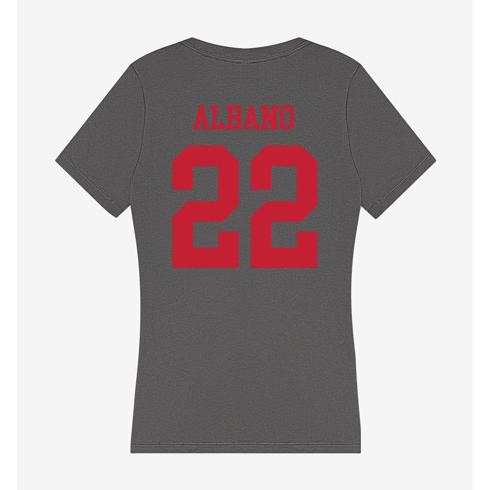 Seattle - NCAA Women's Volleyball : Katelynn Albano - Women's V-Neck T-Shirt-1