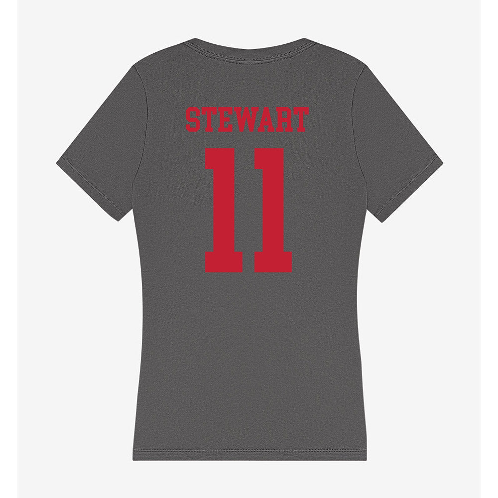 Seattle - NCAA Men's Soccer : River Stewart - Women's V-Neck T-Shirt-1