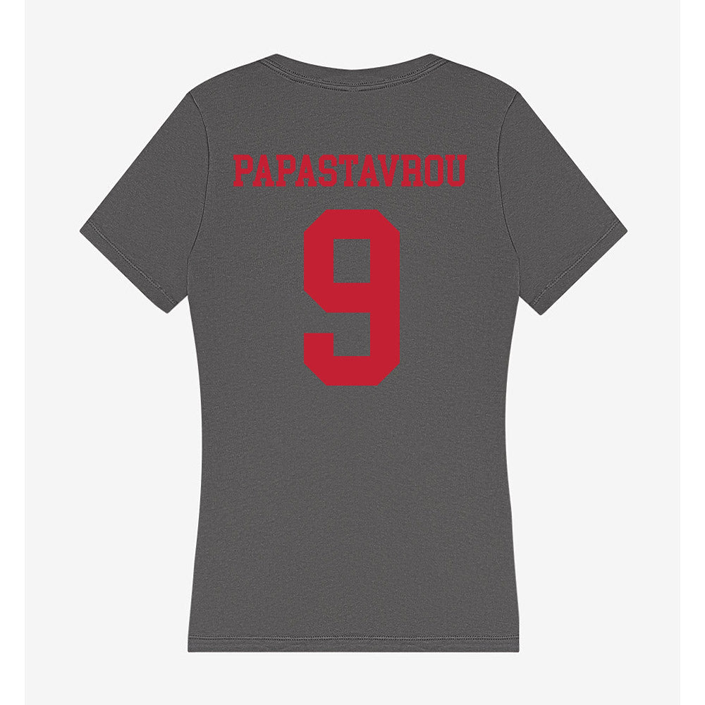 Seattle - NCAA Men's Basketball : Stratos Papastavrou - Women's V-Neck T-Shirt-1