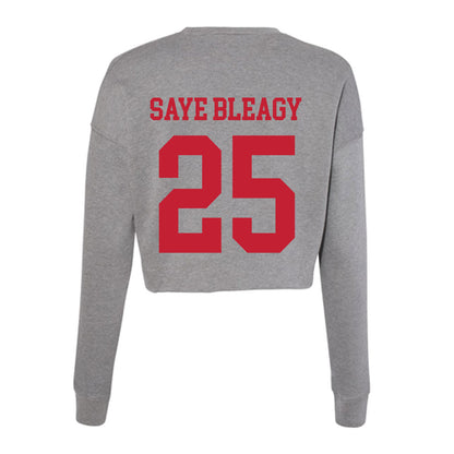 Seattle - NCAA Men's Soccer : Allen Saye Bleagy - Women's Cropped Crew Fleece-1