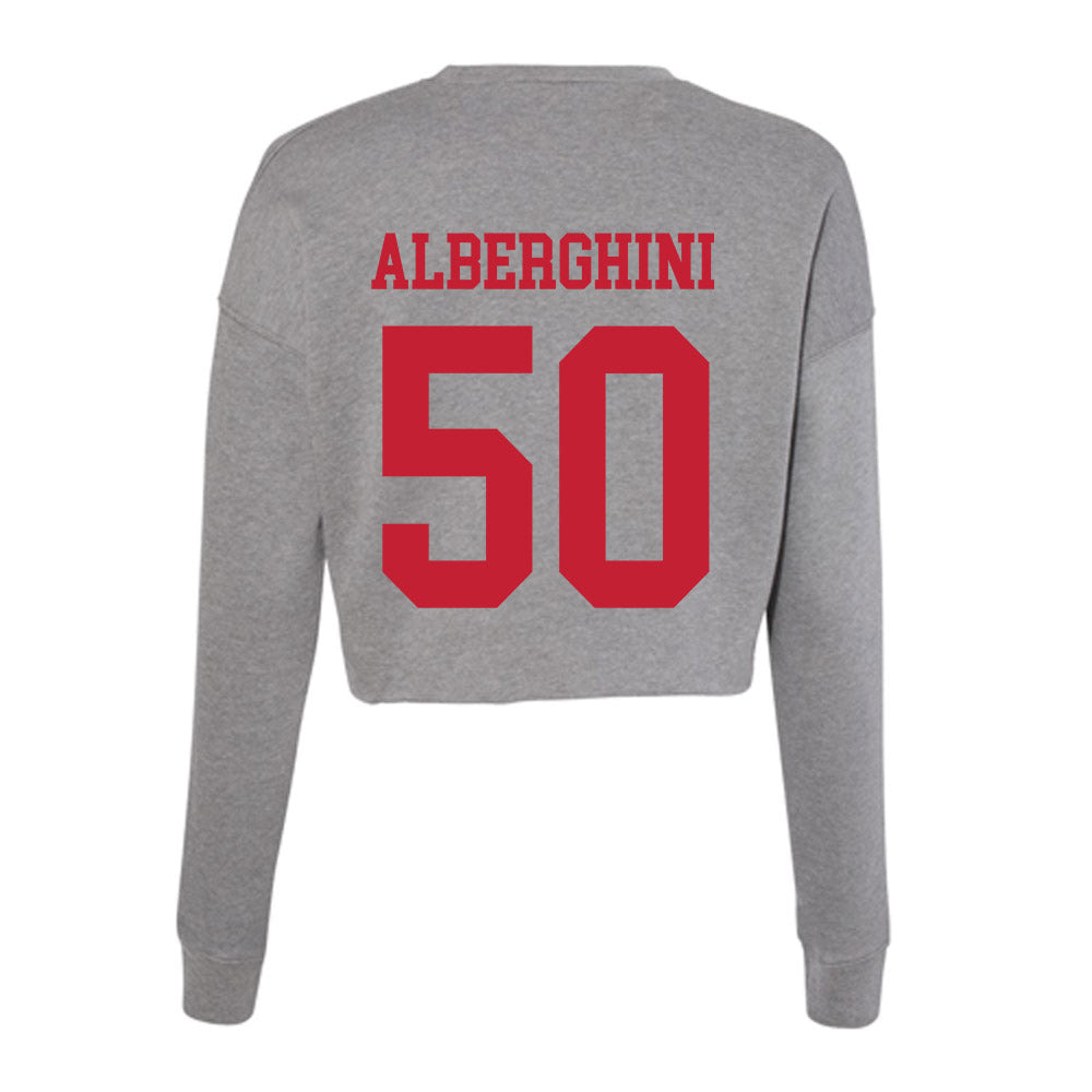 Seattle - NCAA Baseball : Kaden Alberghini - Women's Cropped Crew Fleece-1