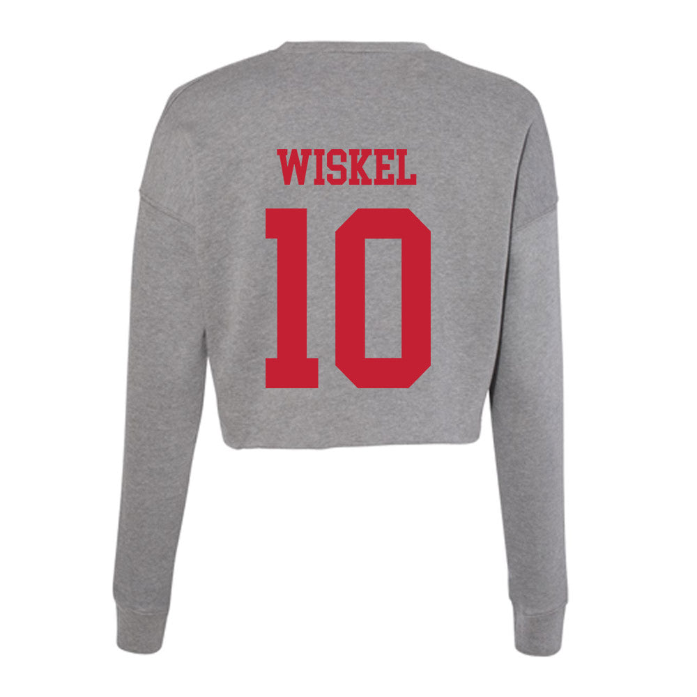 Seattle - NCAA Men's Soccer : Nico Wiskel - Women's Cropped Crew Fleece-1