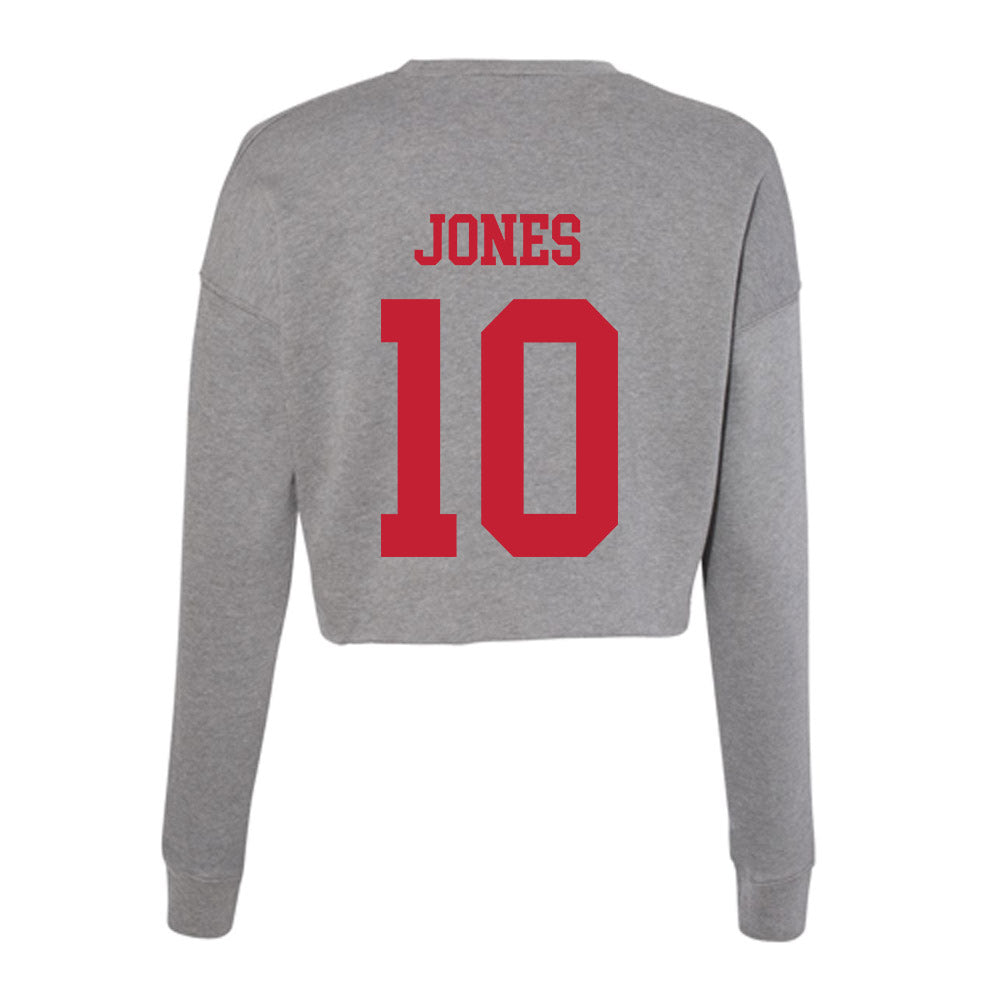 Seattle - NCAA Women's Volleyball : Grace Jones - Women's Cropped Crew Fleece-1