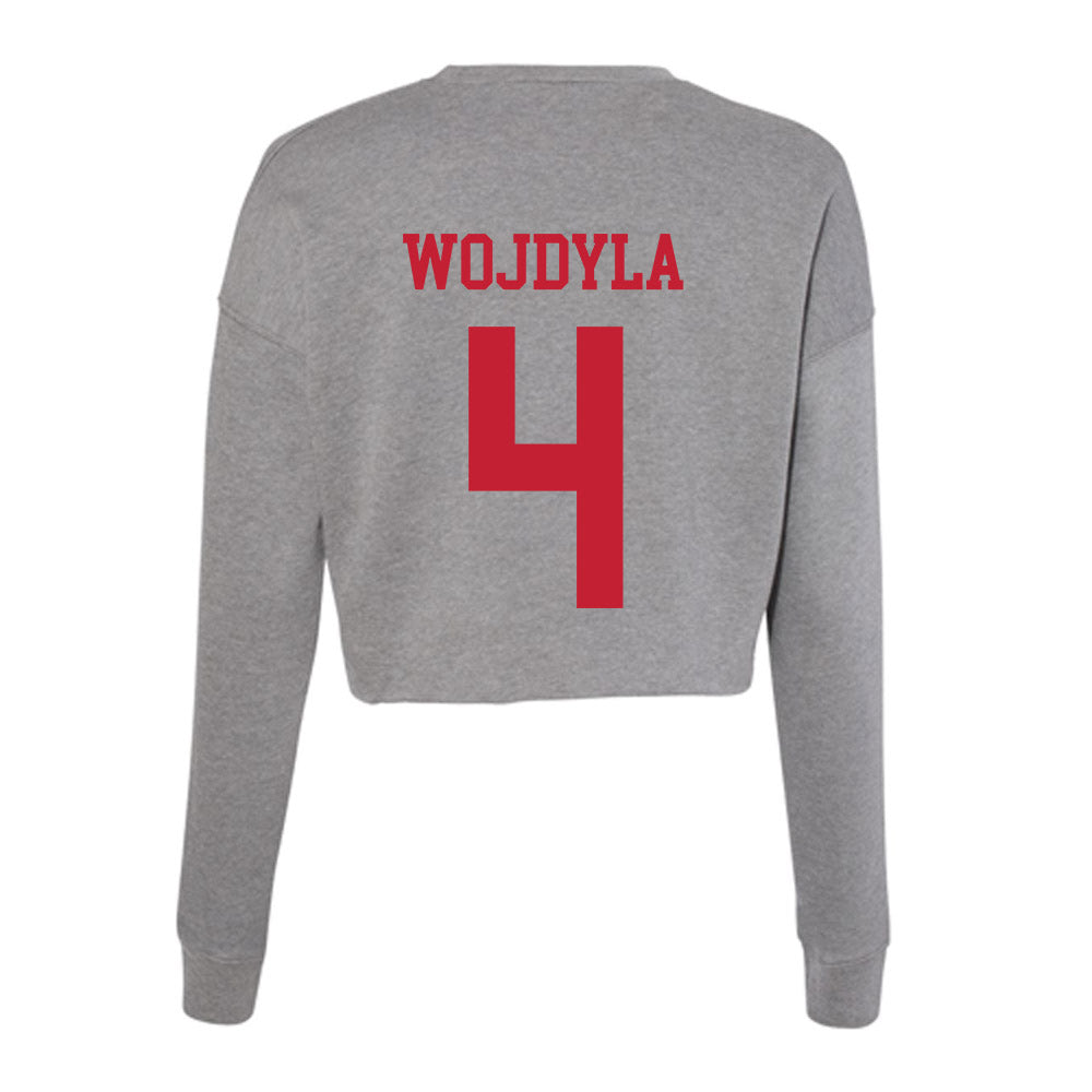 Seattle - NCAA Men's Soccer : Dylan Wojdyla - Women's Cropped Crew Fleece-1