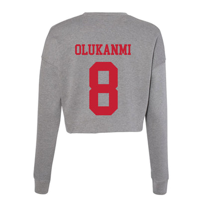 Seattle - NCAA Women's Volleyball : Orinayo Olukanmi - Women's Cropped Crew Fleece-1