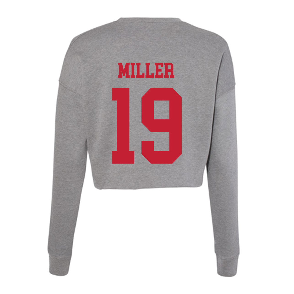 Seattle - NCAA Men's Soccer : Brice Miller - Women's Cropped Crew Fleece-1