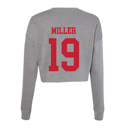 Seattle - NCAA Men's Soccer : Brice Miller - Women's Cropped Crew Fleece-1