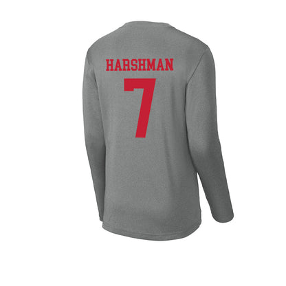 Seattle - NCAA Men's Basketball : Jeremiah Harshman - Activewear Long Sleeve T-Shirt-1