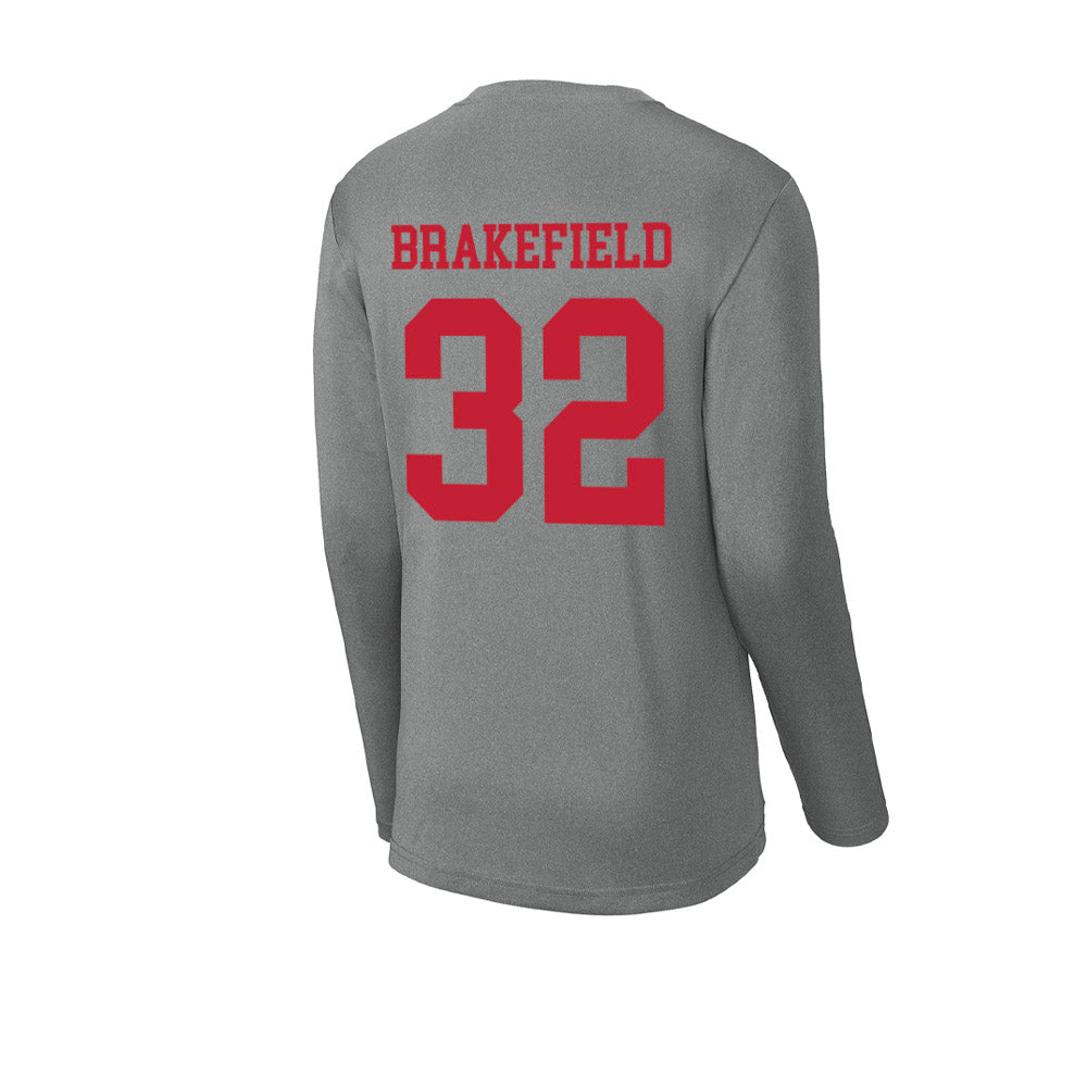 Seattle - NCAA Women's Soccer : Kyla Brakefield - Activewear Long Sleeve T-Shirt-1
