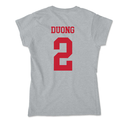 Seattle - NCAA Women's Volleyball : Elaina Duong - Soft Style Women’s T-Shirt-1