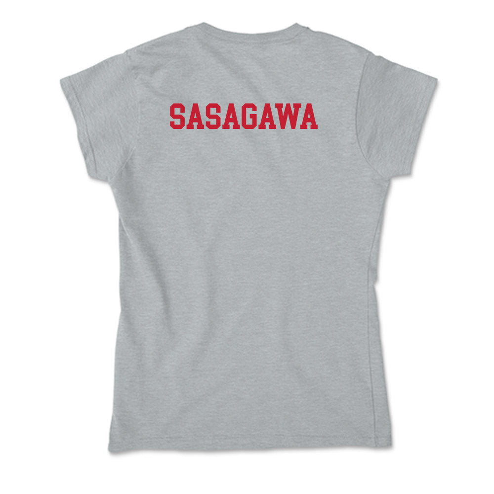 Seattle - NCAA Men's Tennis : Jun Sasagawa - Soft Style Women’s T-Shirt-1