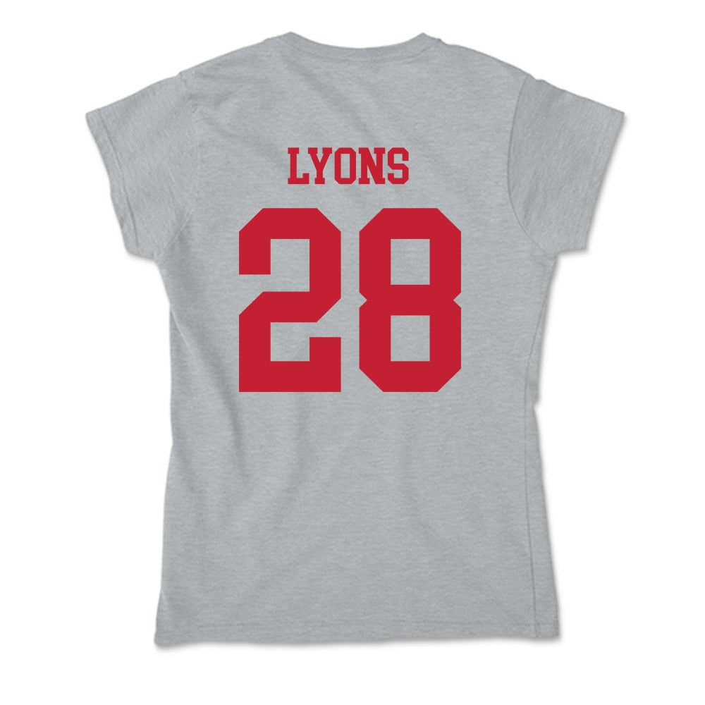 Seattle - NCAA Women's Soccer : Amira Lyons - Soft Style Women’s T-Shirt-1