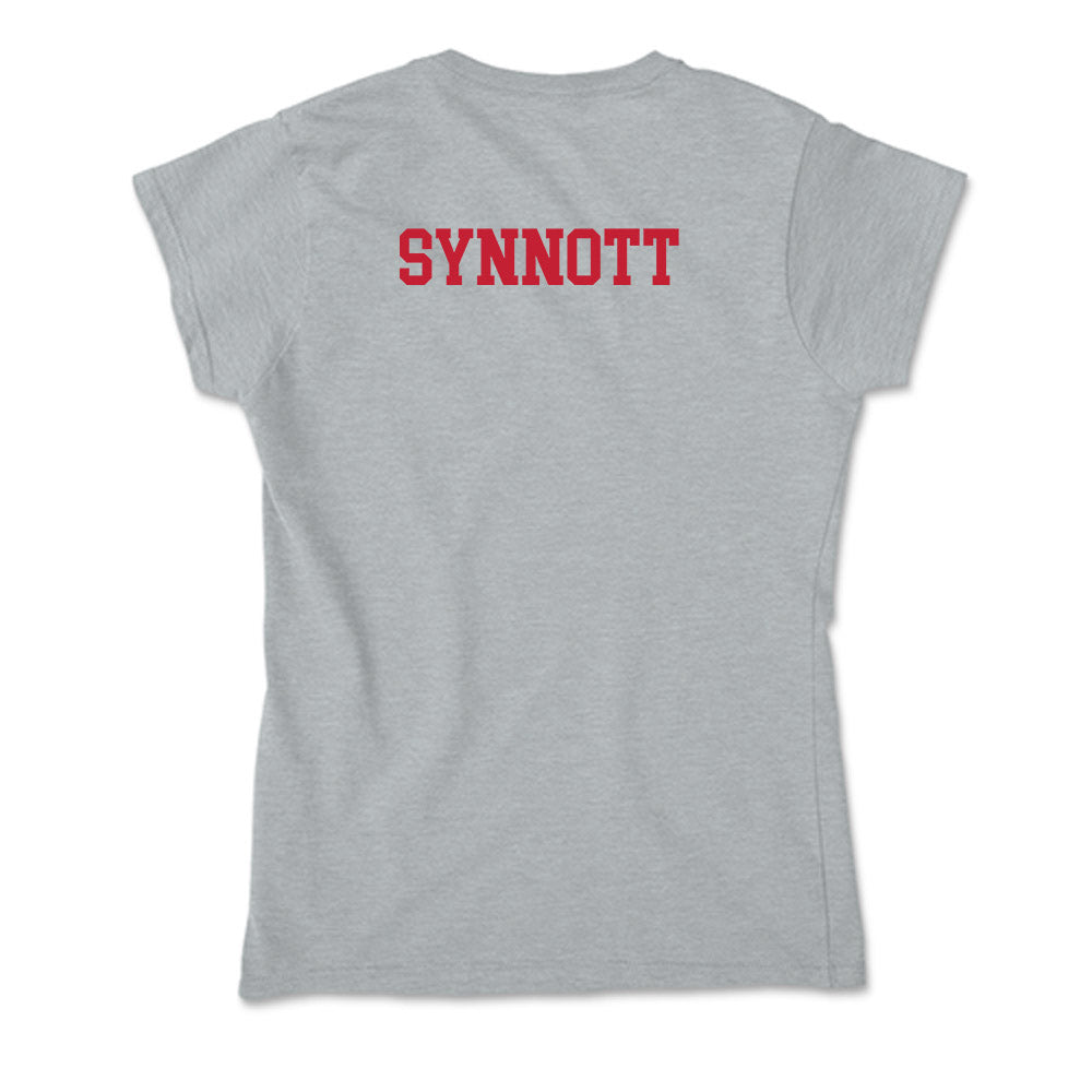 Seattle - NCAA Men's Swimming & Diving : Mathias Synnott - Soft Style Women’s T-Shirt-1