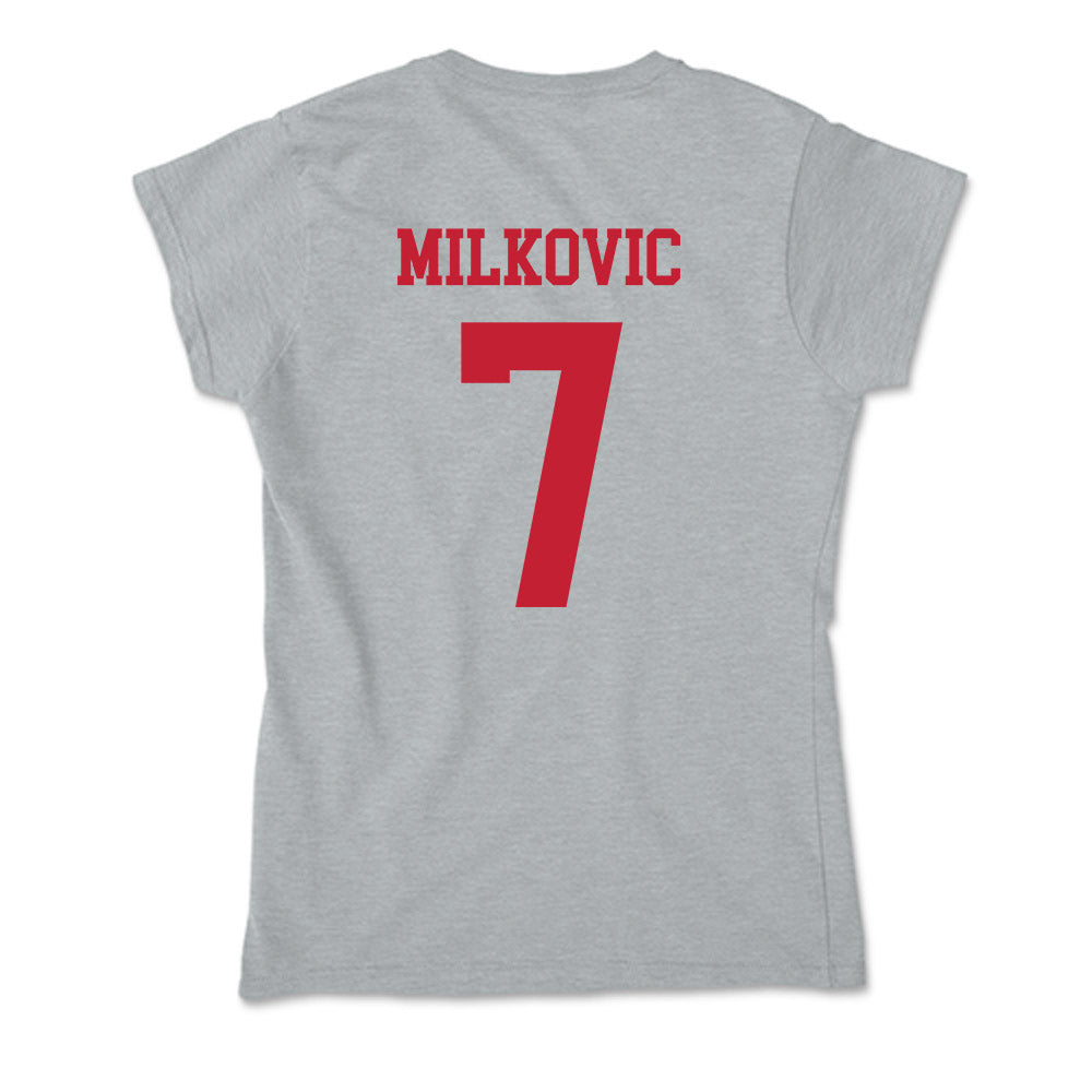 Seattle - NCAA Women's Basketball : Lucija Milkovic - Soft Style Women’s T-Shirt-1