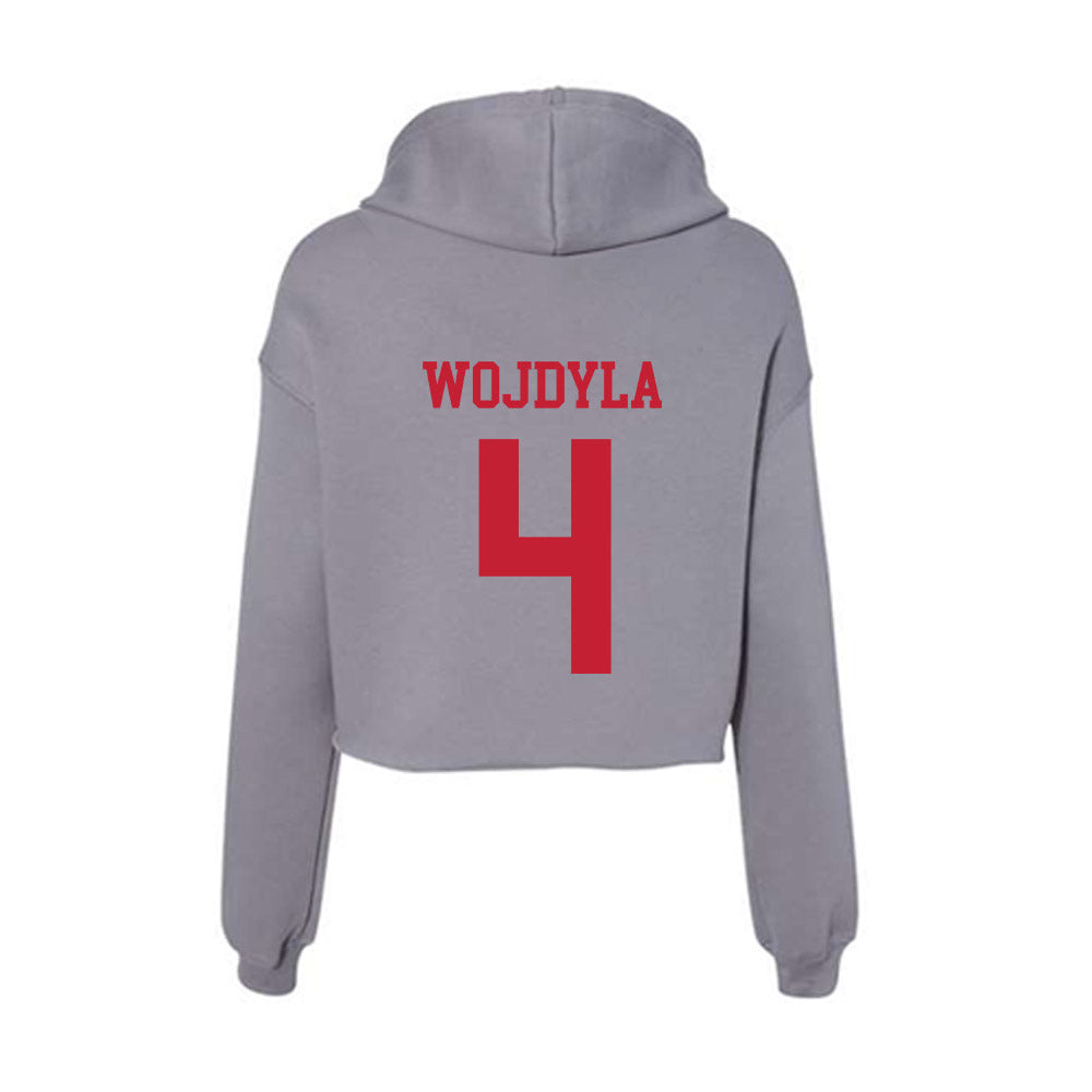 Seattle - NCAA Men's Soccer : Dylan Wojdyla - Women's Crop Fleece Hoodie-1