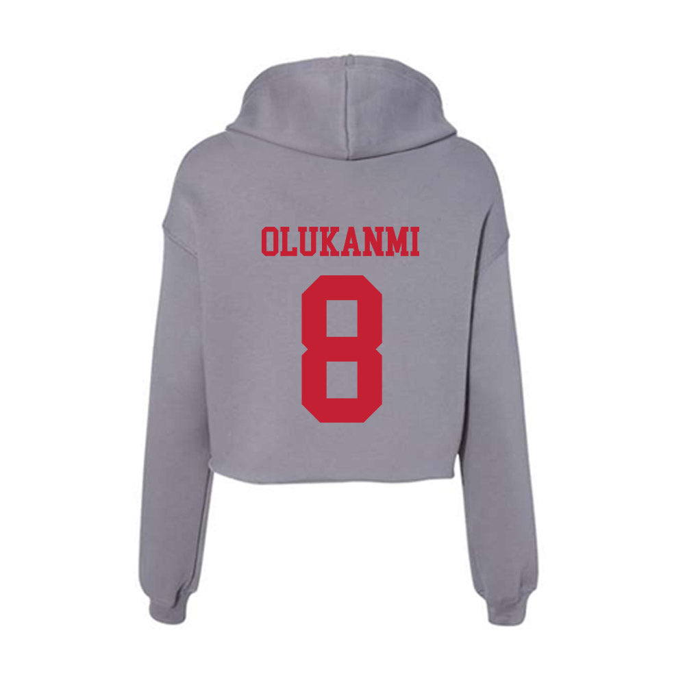 Seattle - NCAA Women's Volleyball : Orinayo Olukanmi - Women's Crop Fleece Hoodie-1