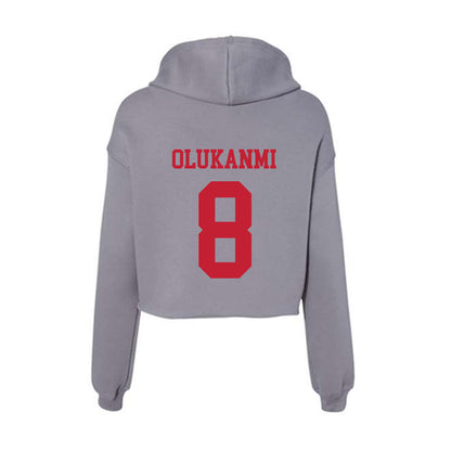 Seattle - NCAA Women's Volleyball : Orinayo Olukanmi - Women's Crop Fleece Hoodie-1