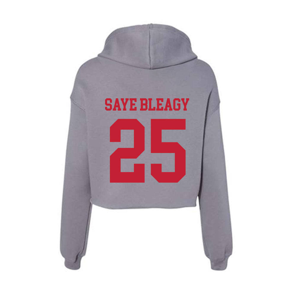 Seattle - NCAA Men's Soccer : Allen Saye Bleagy - Women's Crop Fleece Hoodie-1