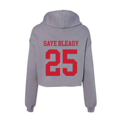 Seattle - NCAA Men's Soccer : Allen Saye Bleagy - Women's Crop Fleece Hoodie-1