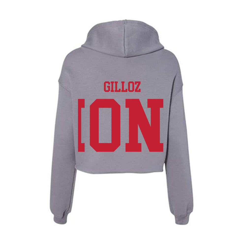Seattle - NCAA Women's Golf : Melissa Gilloz - Women's Crop Fleece Hoodie-1