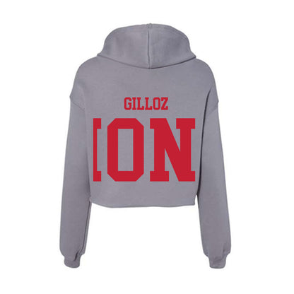 Seattle - NCAA Women's Golf : Melissa Gilloz - Women's Crop Fleece Hoodie-1