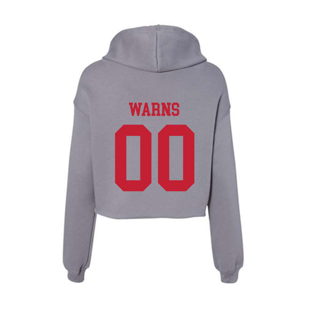 Seattle - NCAA Women's Soccer : Peyton Warns - Women's Crop Fleece Hoodie-1