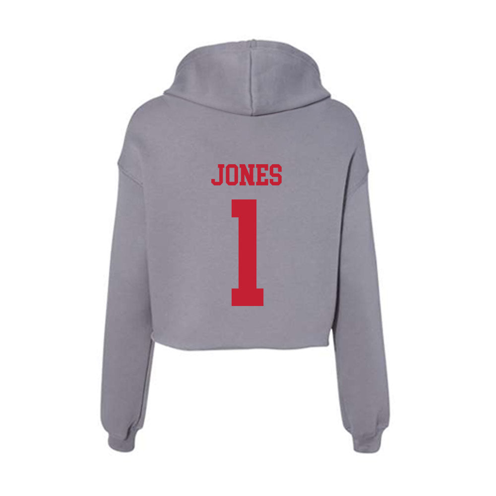 Seattle - NCAA Women's Volleyball : Bella Jones - Women's Crop Fleece Hoodie-1
