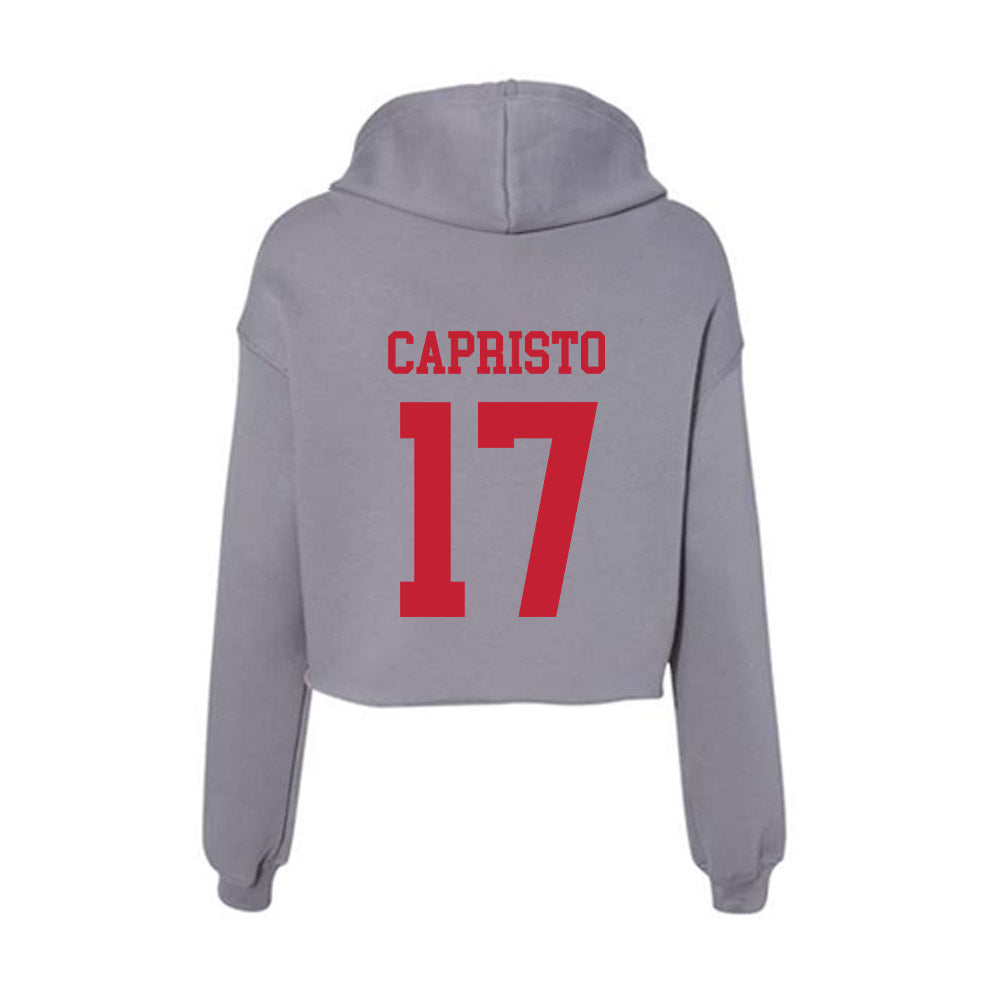 Seattle - NCAA Softball : Oona Capristo - Women's Crop Fleece Hoodie-1